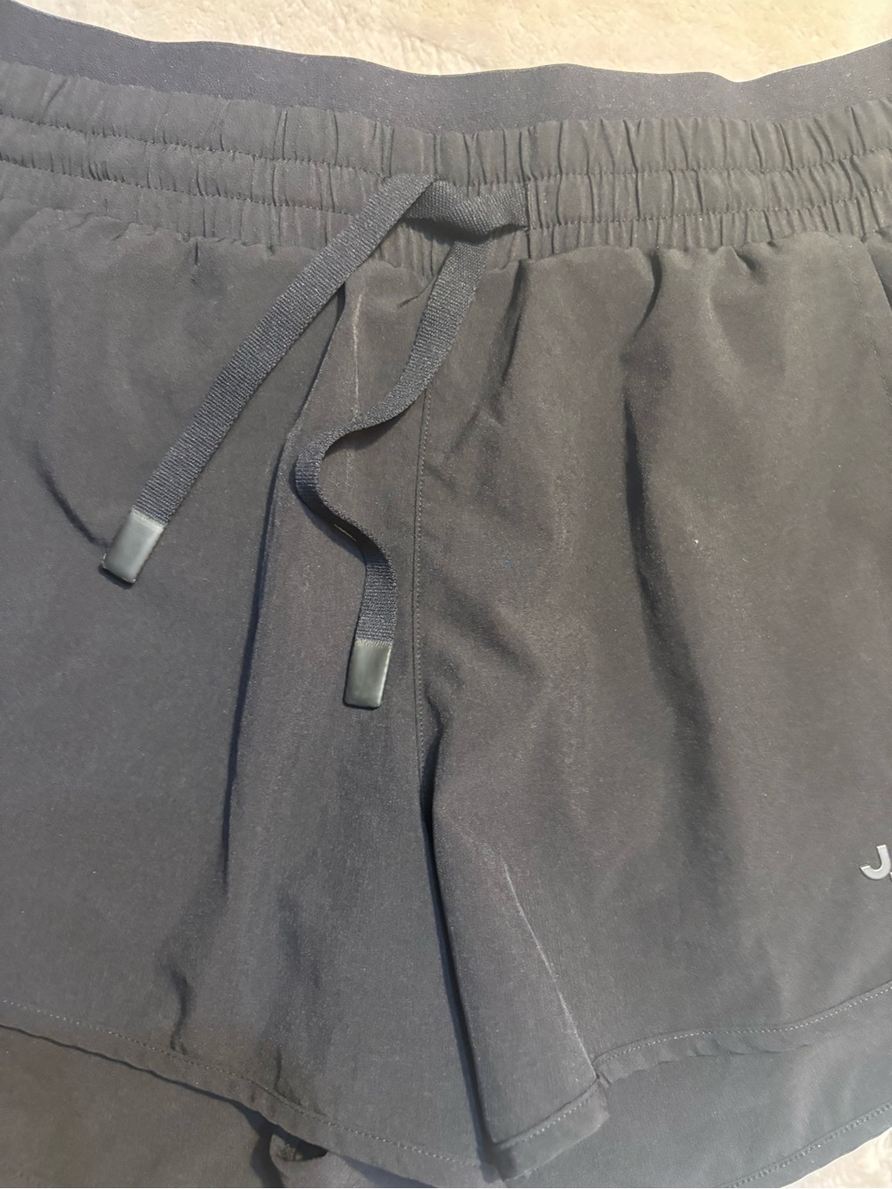 JoyLab Black Athletic Shorts with Side Pleats - Picture 2 of 11